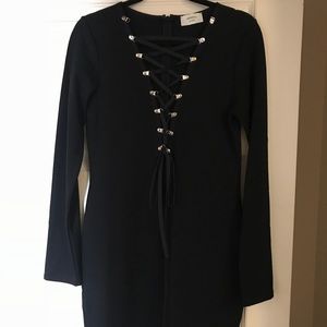 Cross Cross front Dress